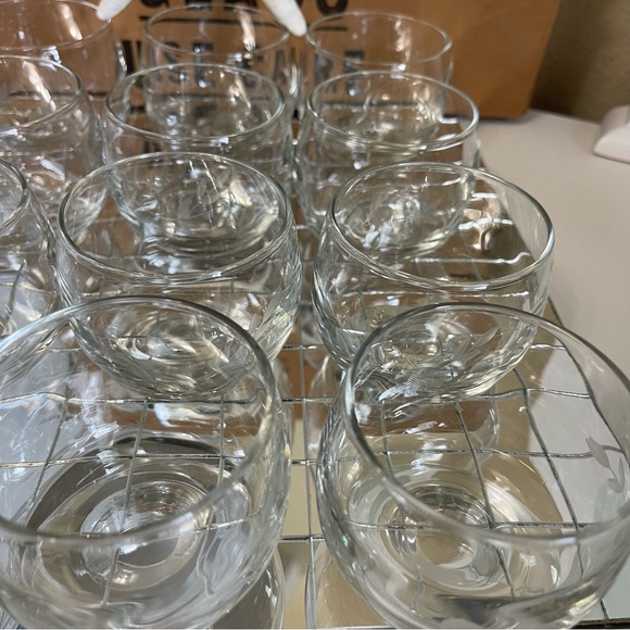 Princess House Roly Poly Cocktail Punch Cups 12 In Box - Picture 5 of 12